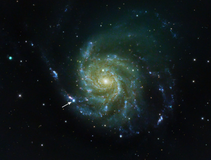 M 101 - Die Feuerrad-Galaxie mit Supernova 2023ixf